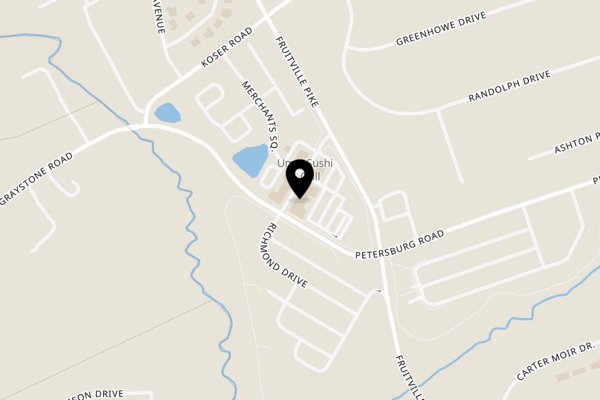 Map showing the location of Tequila Mexican Grill & Bar Richmond on 605 Richmond Dr in Lancaster